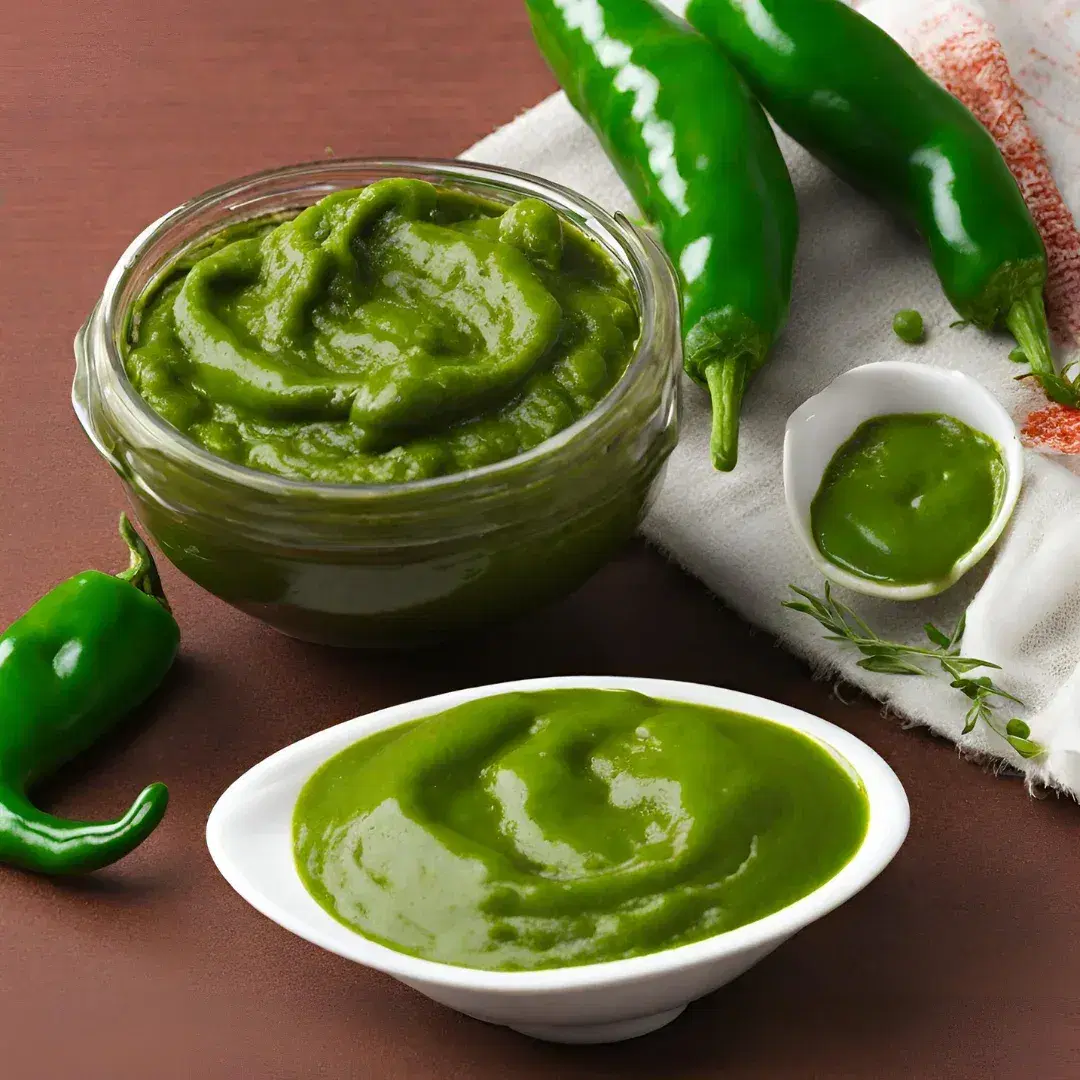 Green Chilly Paste & Puree