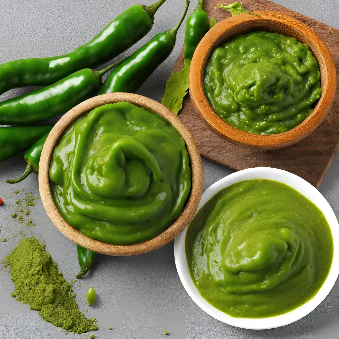 Green Chilly Paste & Puree