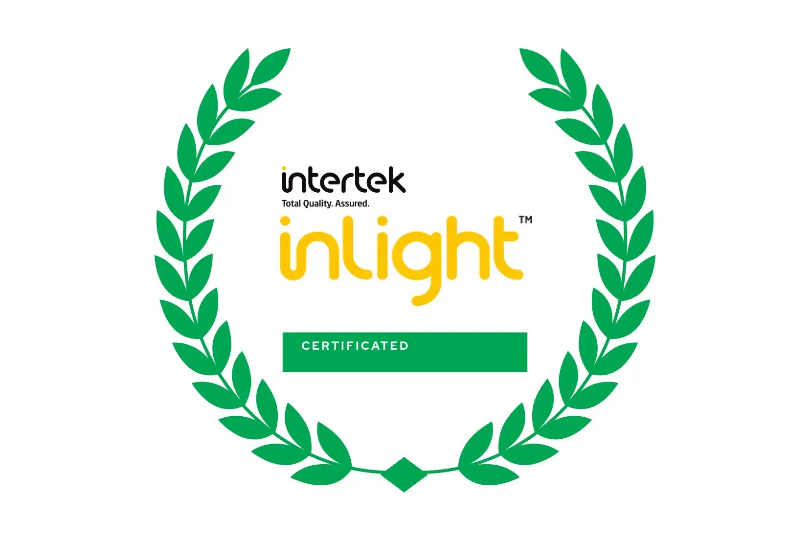 Intertek Inlight Certificate