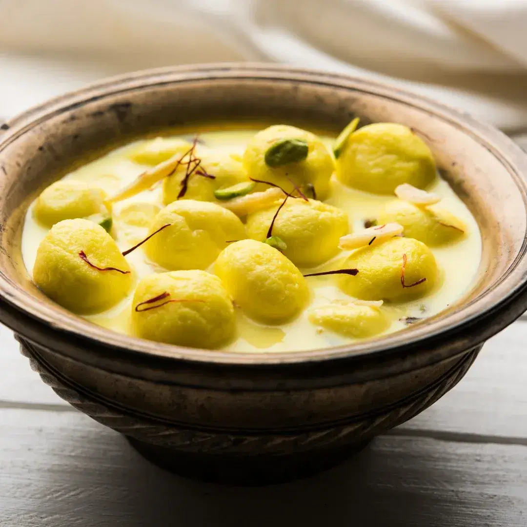 Frozen Kesar Rasmalai 