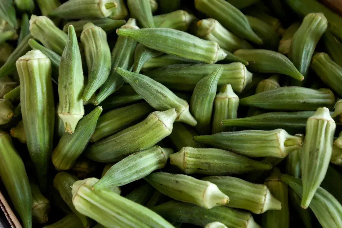 Frozen Whole Baby Okra 