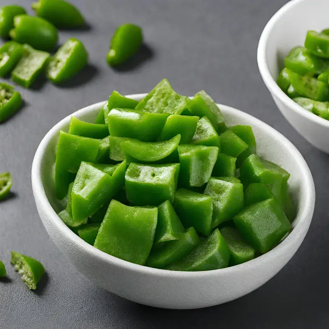 Frozen Cut Capsicum