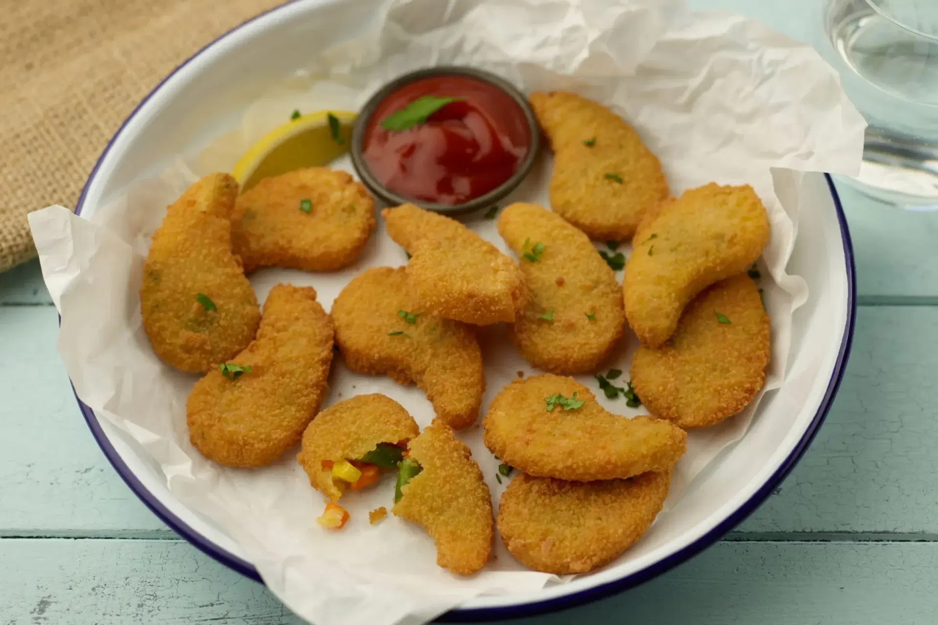 Veg Masala Nuggets 