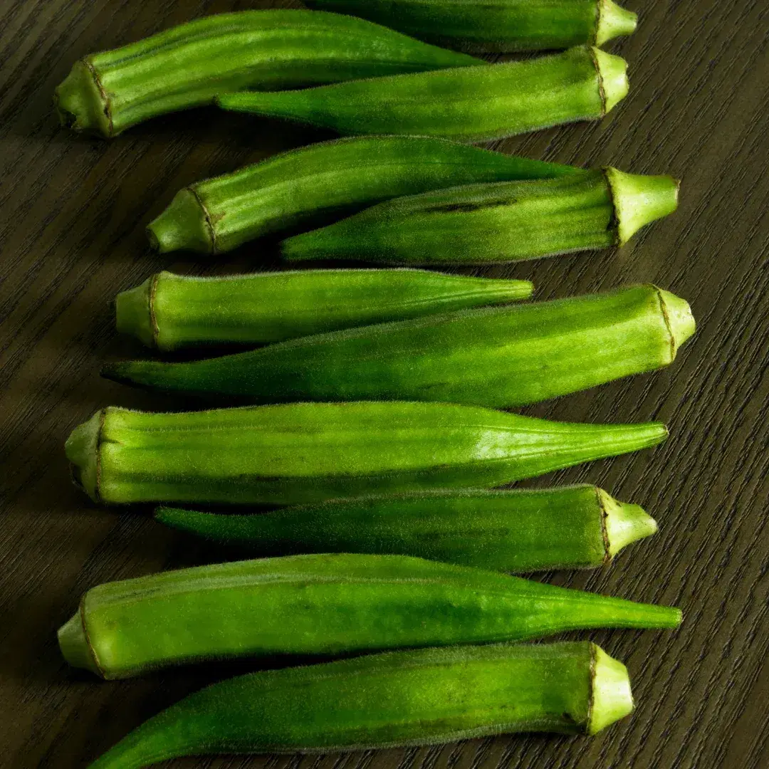 Frozen Whole Baby Okra